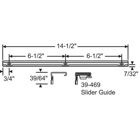 Strybuc Maxim Casement Track 38-67SS